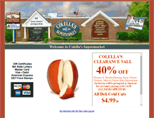 Tablet Screenshot of colellas.com